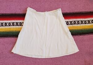 Burberry London Cream Off White Skirt Size 8